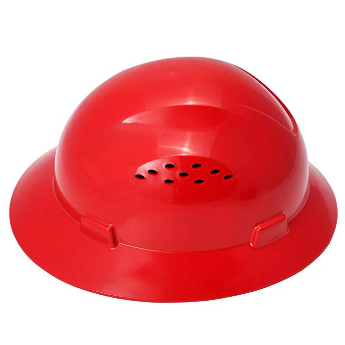 
Darlingwell Hot selling full brim safety helmet ansi construction hard hat sun shade 