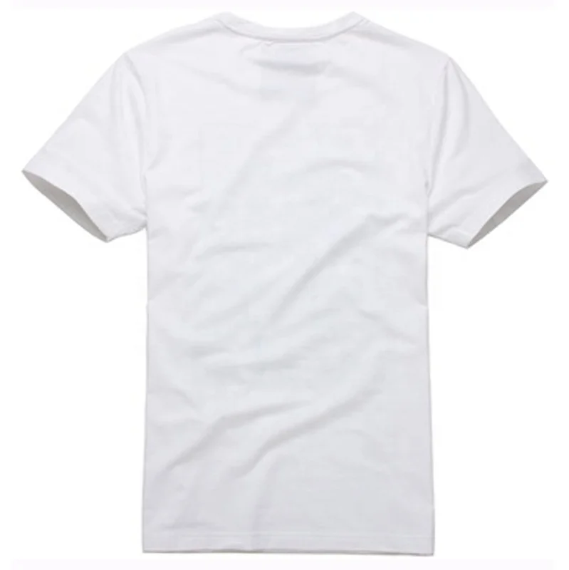 Short Sleeve Blank White Plain T-shirt Wholesale Hight Quality 100%cotton Men Casual  Quick Regular Fit Dry Plain Dyed TWILL