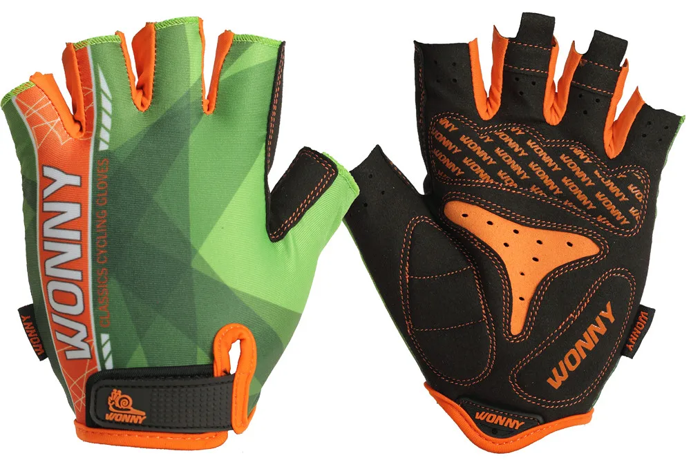 Прочные цветные напечатанные логотипы WONNY на заказ нескользящие микрофибры велосипедные гоночные