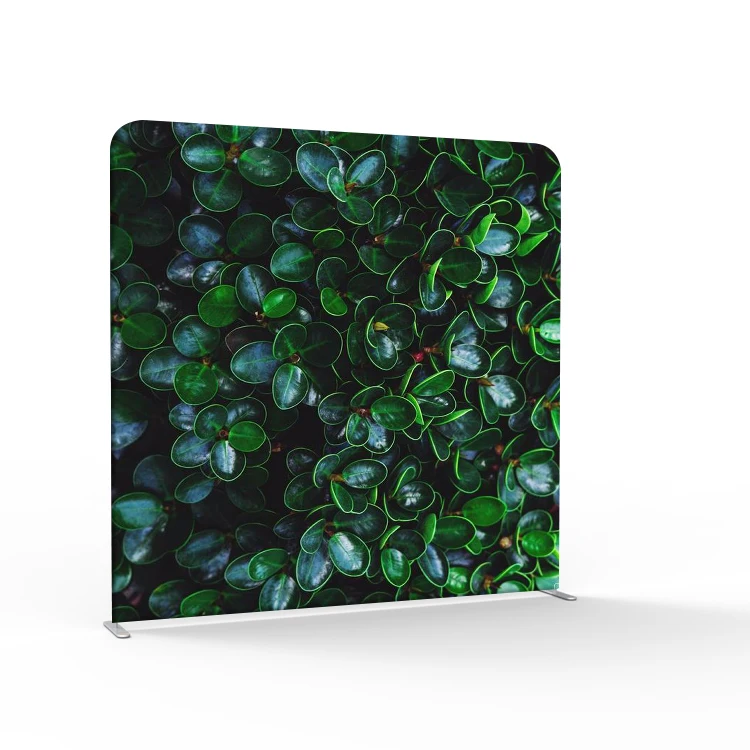 8ft straight tension fabric display photo booth backdrop pillow case