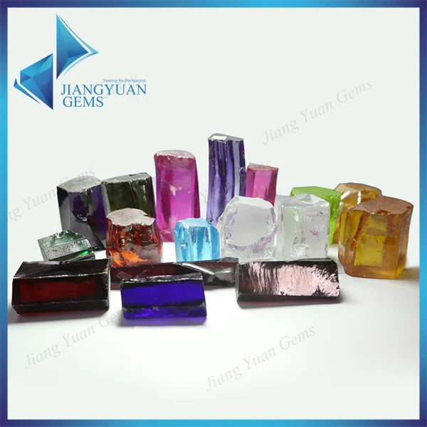 Synthetic Emerald Stone in Best Emerald Raw Material for Gems Making Cubic Zirconia Raw Material Synthetic (lab Created) 7103990
