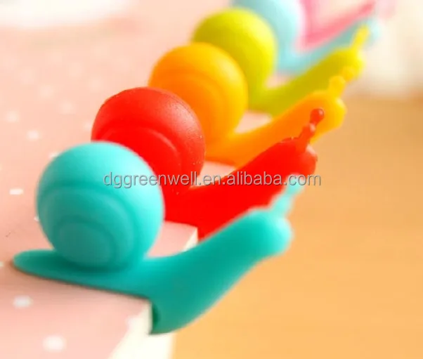 Snail Shape Clip Silicone Tea Cup Tea Bag Holder