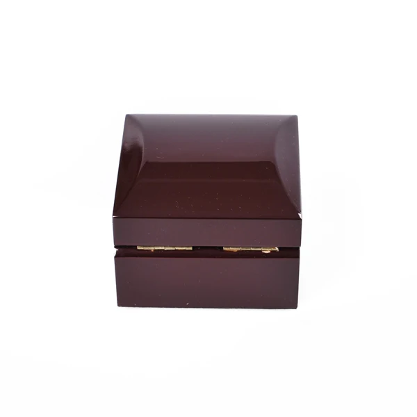 deep red brand high quality lacquer wooden single watch box