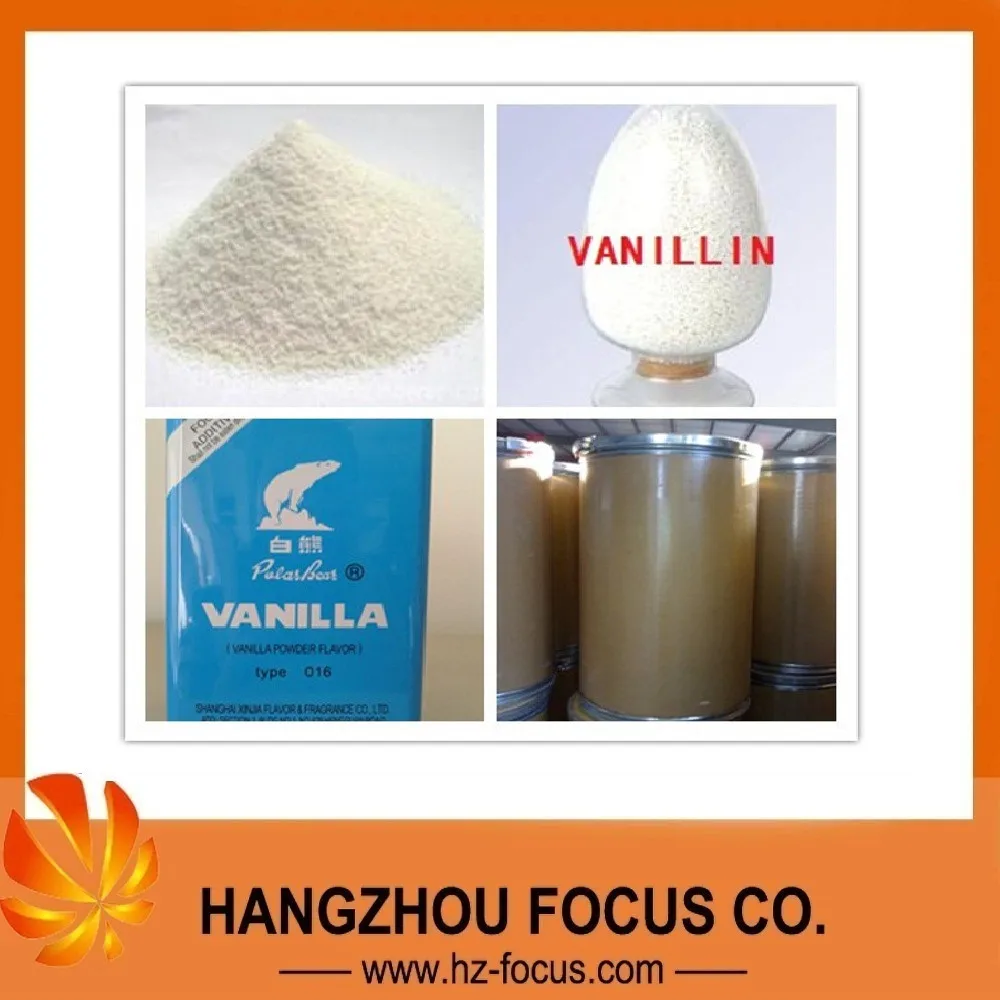 Фабрика OEM бренд вечный жемчуг пищевые добавки ванилин кристаллический порошок