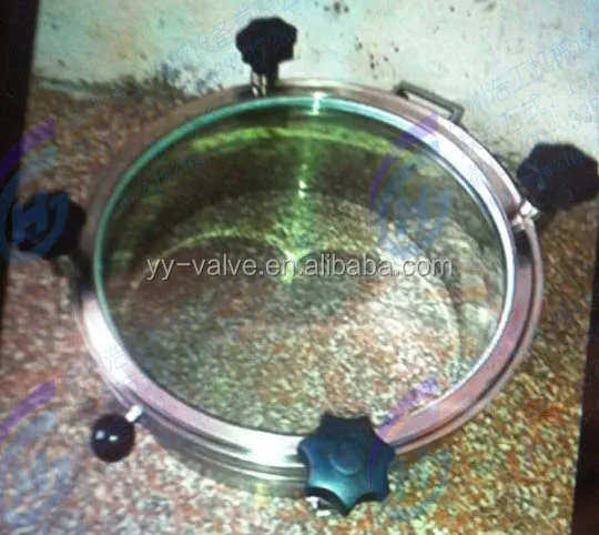 
Professional China manufacturer cheap price Sanitary stainless steel pressure manhole cover manway door with full sight glass 
