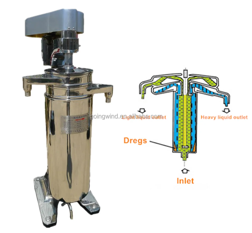 Automatic solid liquid separator machine auto yeast centrifuge separator industrial centrifugal filter cheap price for sale