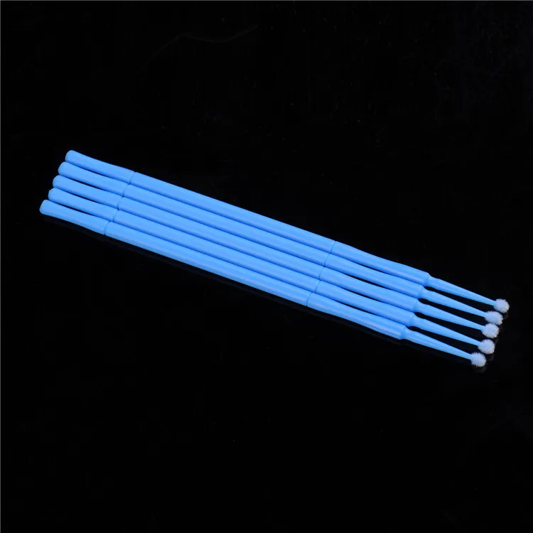 100Pcs/tube Eyelash Extension Individual Lash Removing Swab Disposable Micro Applicators