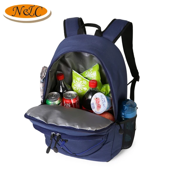 Alibaba supplier latest design backpack with cooler compartment,outerdoor travel customized quality backpack cooler