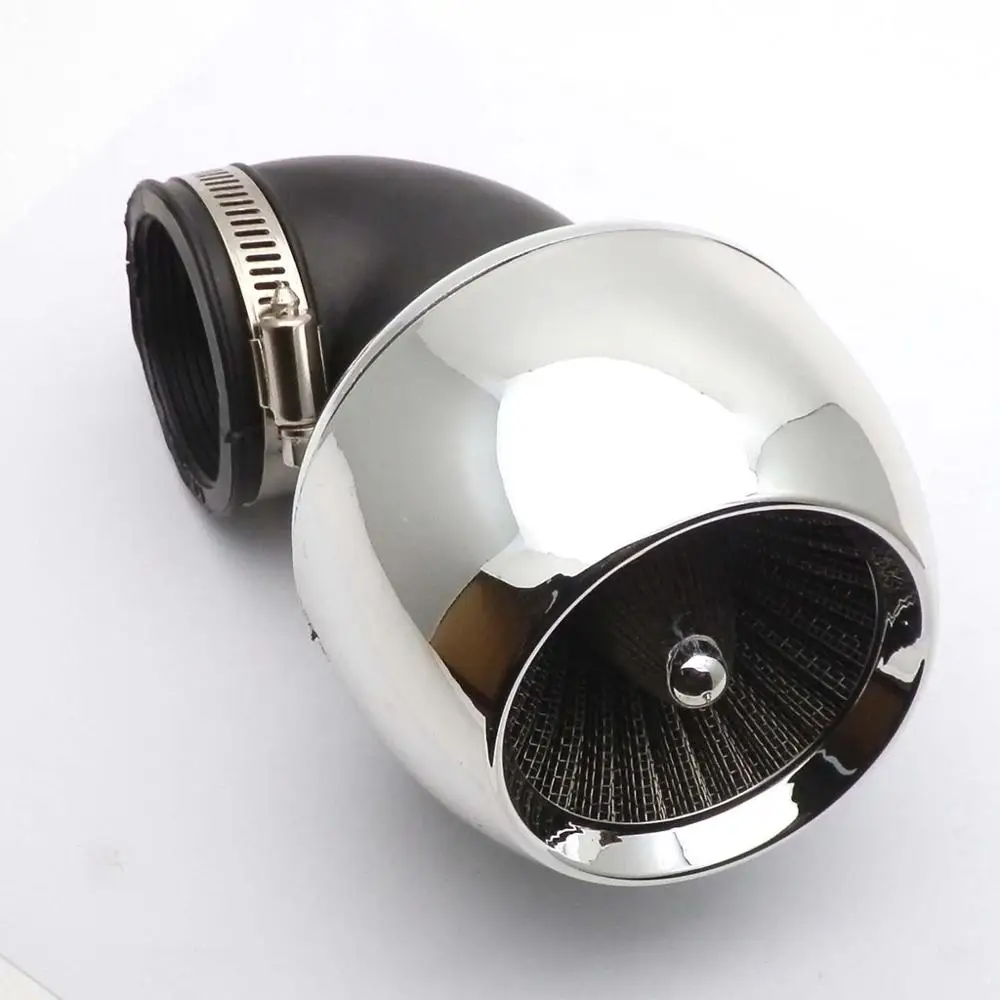 
90 Degree Elbow Performance 35mm 45mm 48mm Air Filter for Pit Bikes Dirt Bike Motorbike 