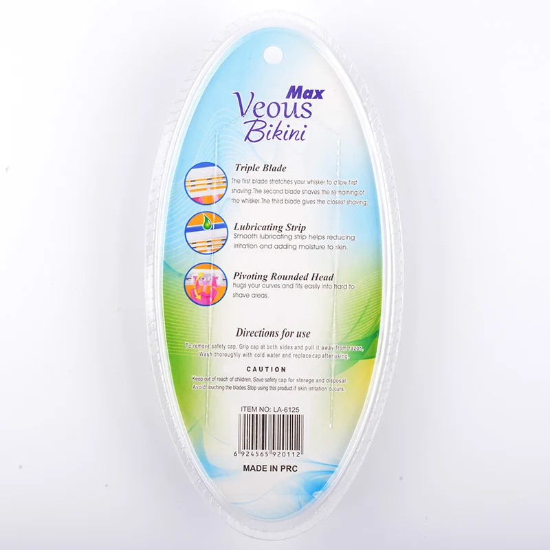 Triple blades sweden disposable razor