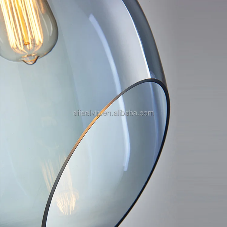 Contemporary latest design modern murano glass bubble colored hanging glass ball chandelier pendant light for hotel lobby