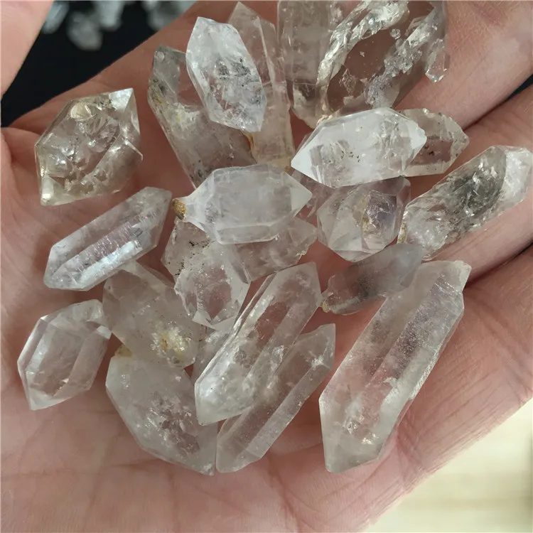 Wholesale Cheap Price Natural High Quality Sparkly Double Terminated Quartz Crystal Herkimer Diamonds For Sale