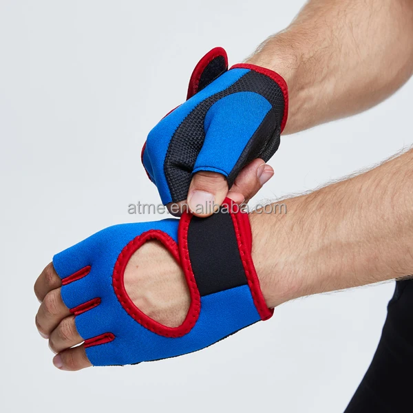 
Men & Women Sports Gym Glove for Fitness Training Exercise Body Building Workout Weight Lifting Gloves Half 