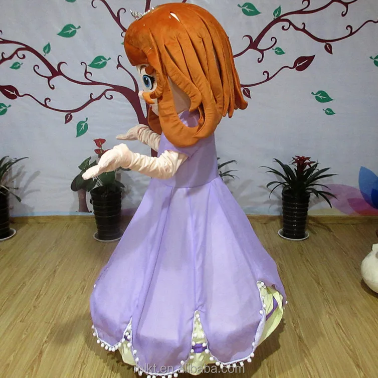
Anime costume adult sofia princess mascot costume 