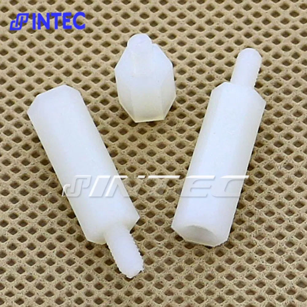 M2 Hexagonal Threaded Female to Male Nylon Standoff