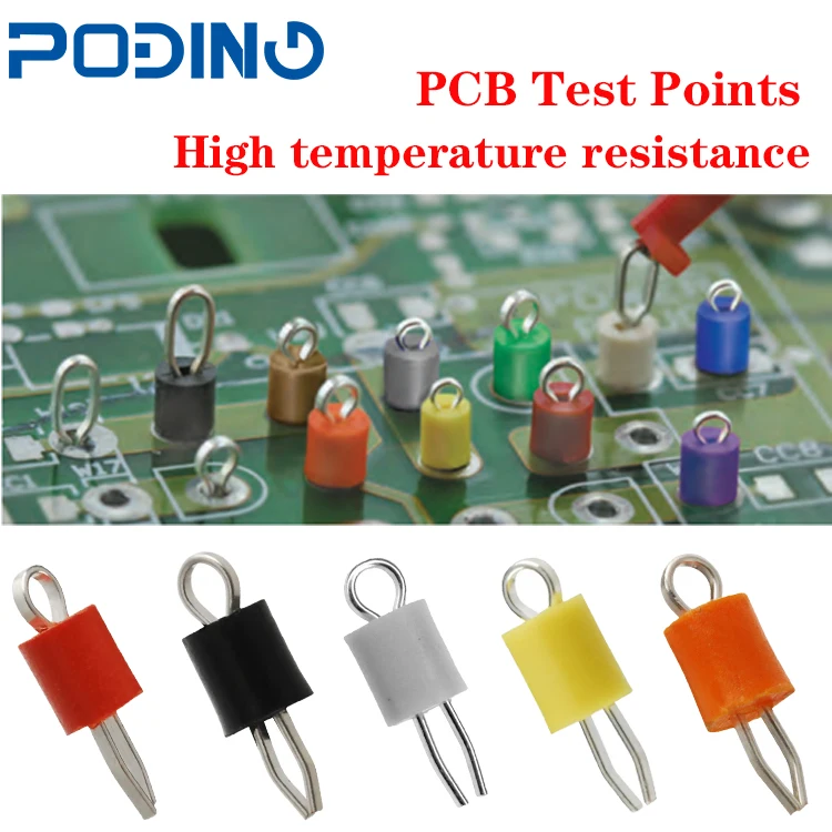 Poding бренд PCB тесты точки высокая температура сопротивление коричневый тесты точки TP-5115 точка нагрузки тесты