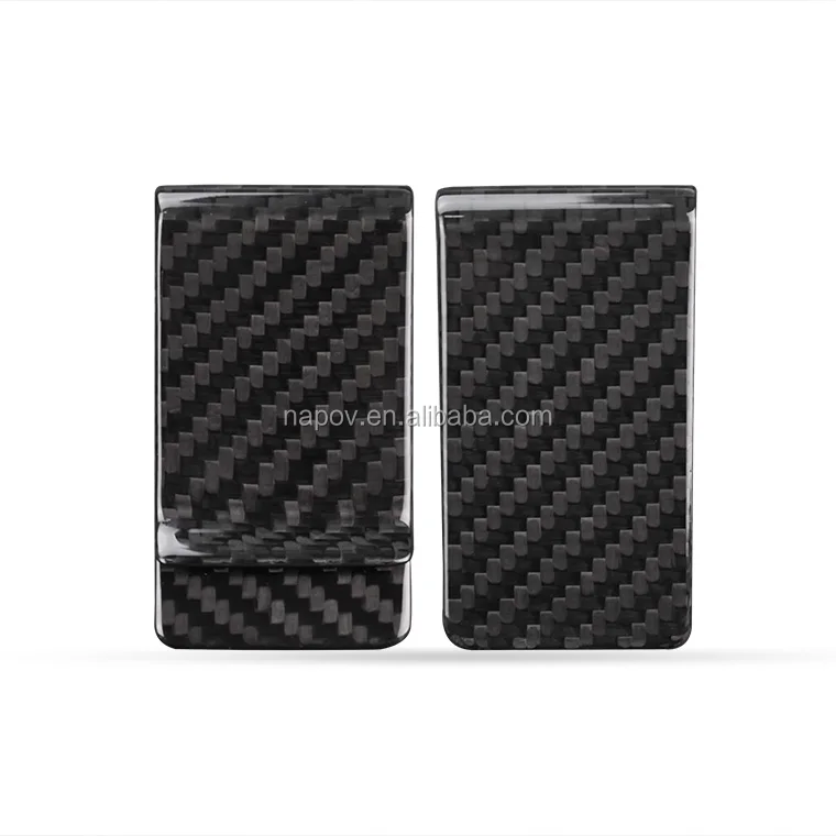 Black money clip - Glossy