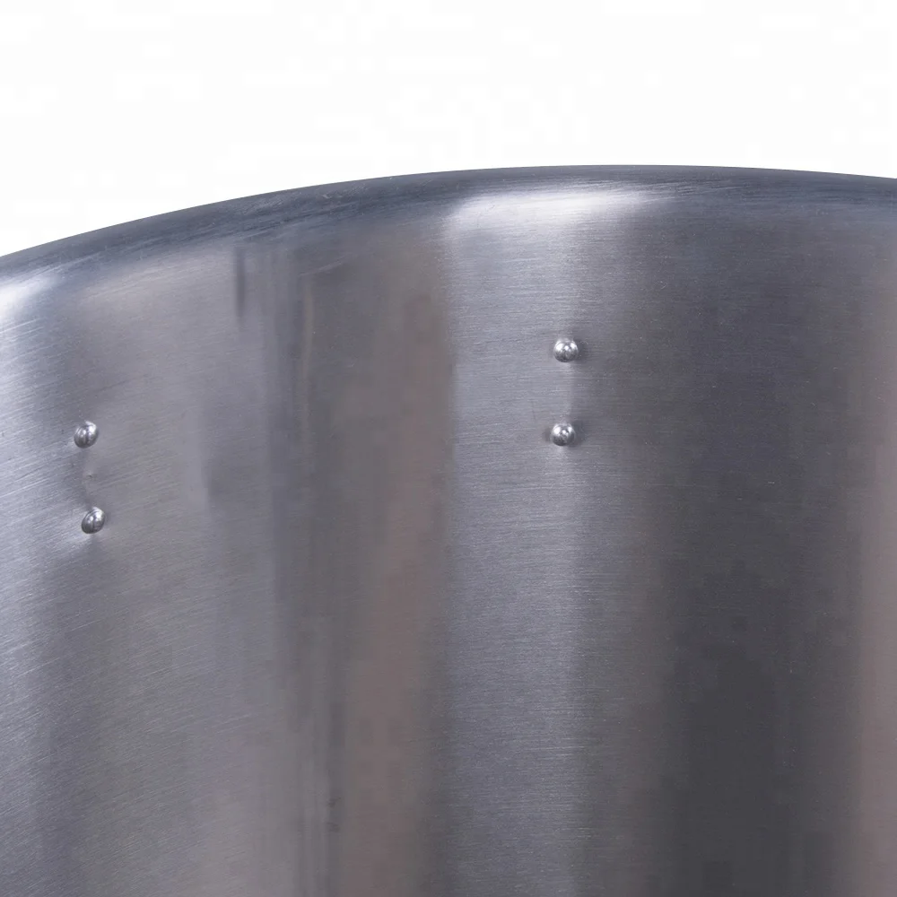 60cm stainless steel 100 gallon large aluminum cooking pot