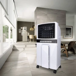 New digital air cooler with cooling only digital display and remote control