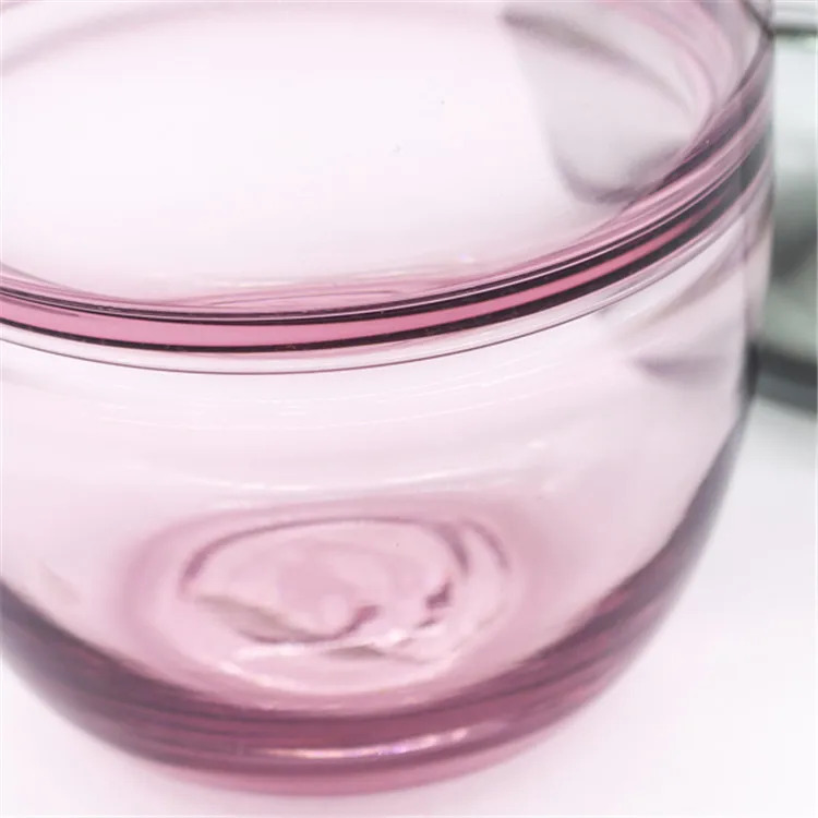 
Mouth blown glass vase is used for home decoration 