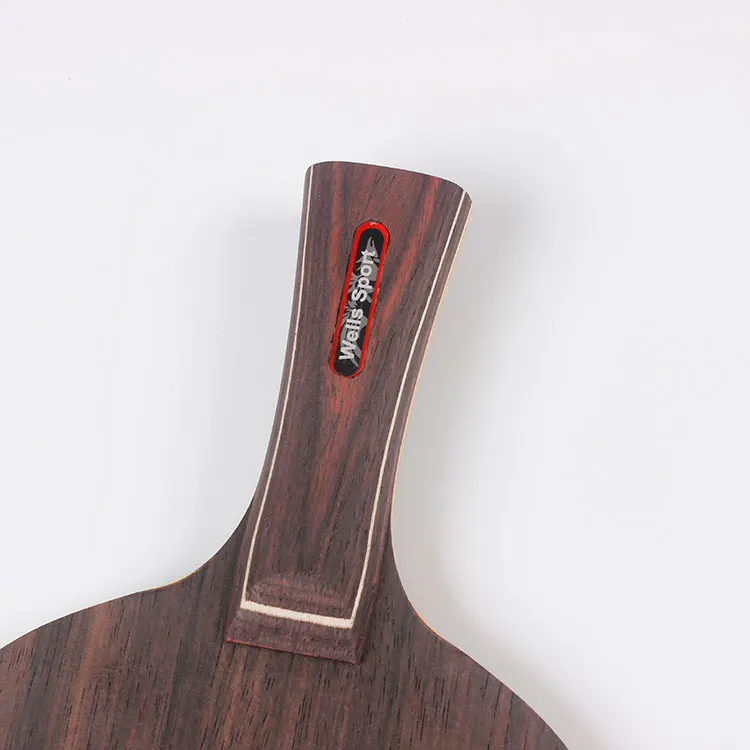 Professional Ebenholz  Pure Wood Table Tennis Racket  Blade  At Factory Price