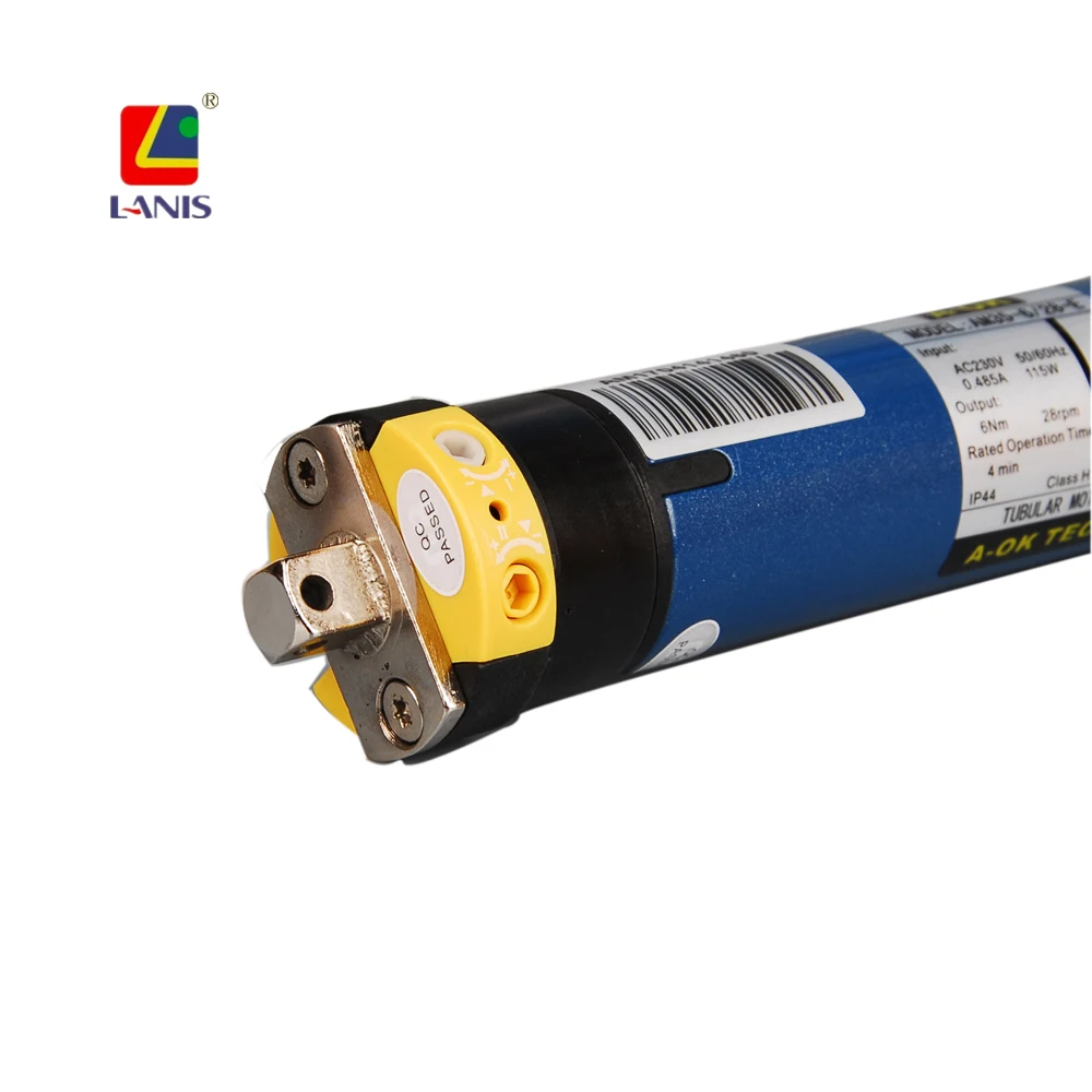 A-OK AM35 projector screen control tubular motor for motorized curtain motor electric roller blind motor with remote