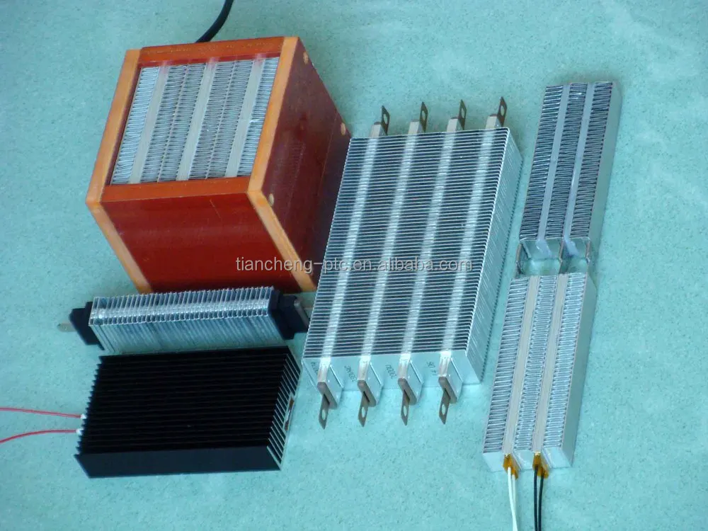 PTC immerging heating element