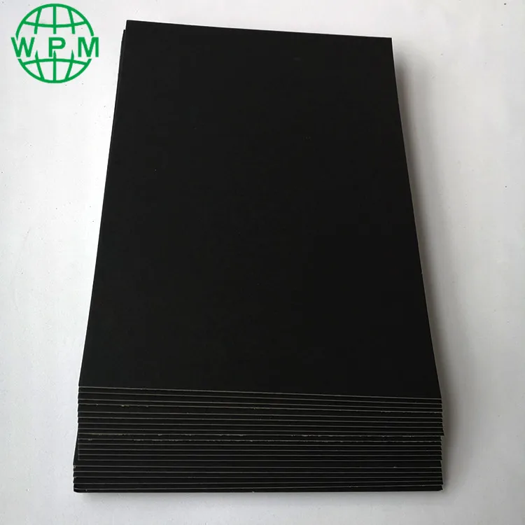 
Hard stiffness thick cardboard paper black chipboard sheets wholesale 