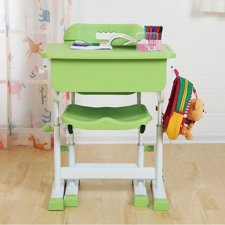 Пластиковый детский учебный стол комплект рабочий стол стул письменный стол для студентов