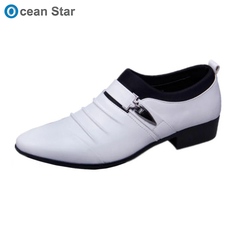 China leather pattern men dress shoes synthetic leather dress shoes