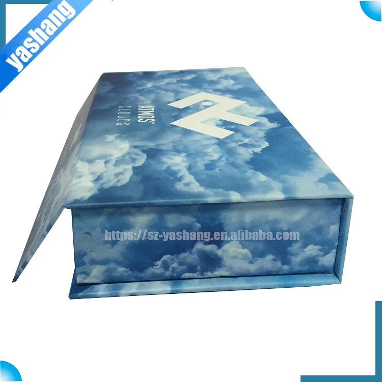 Rose gold rigid gift paper collapsible box jewelry gift boxes with embossing logo customized magnetic closure gift box