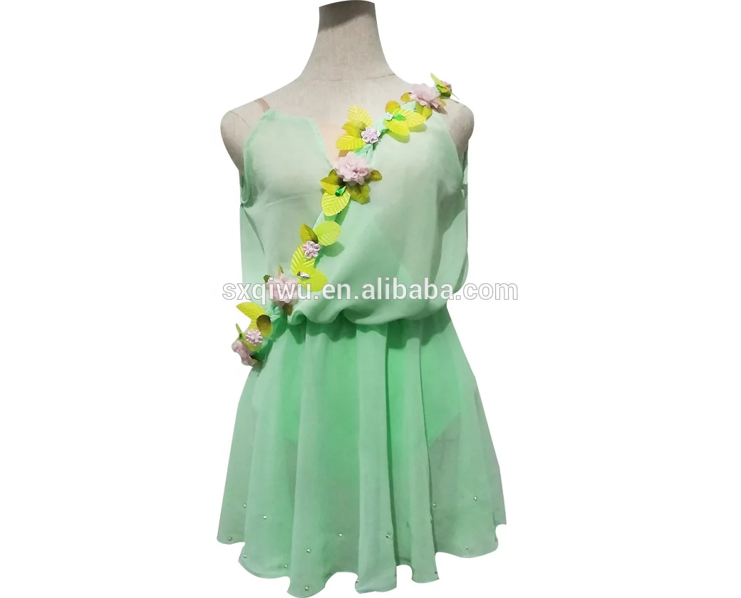 New dance costume chiffon skirt lyrical dance costumes dance skirt performance costume .New--08