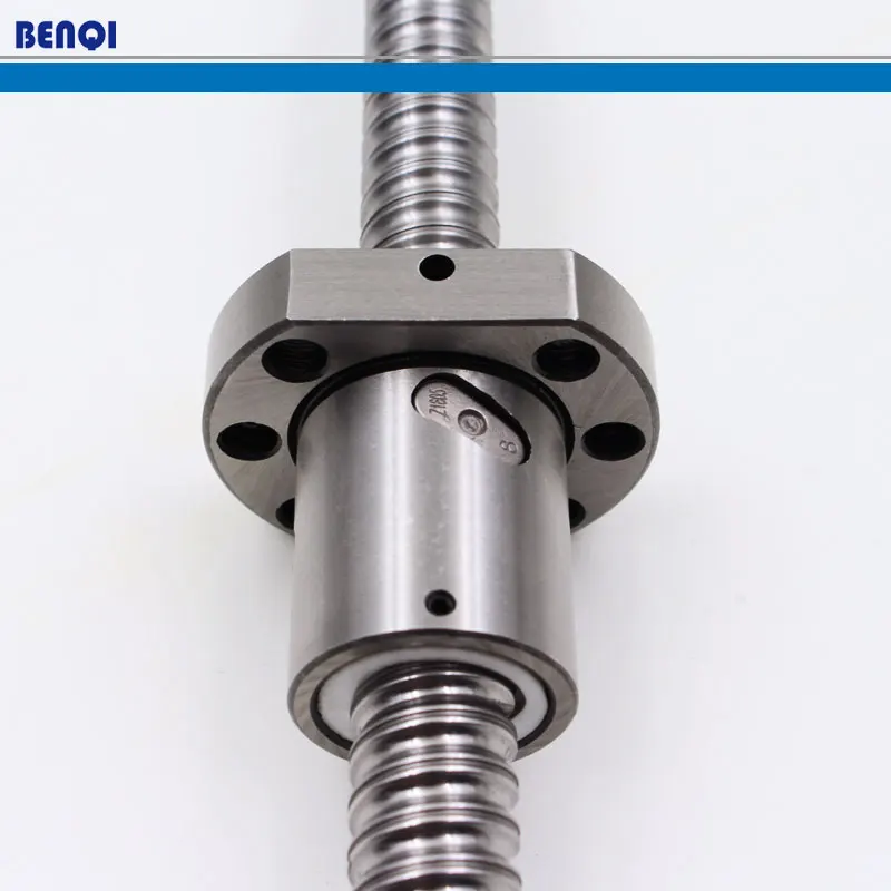 Miniature ball screw SFU1204 length 600mm universal lead screw with single ball nut for cnc machine parts