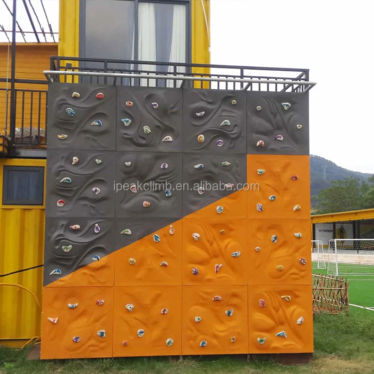 Indoor Rock Climbing Wall with 20 Years Experience Outdoor Playground Wall Climbing Holds Made of Resin for Parks