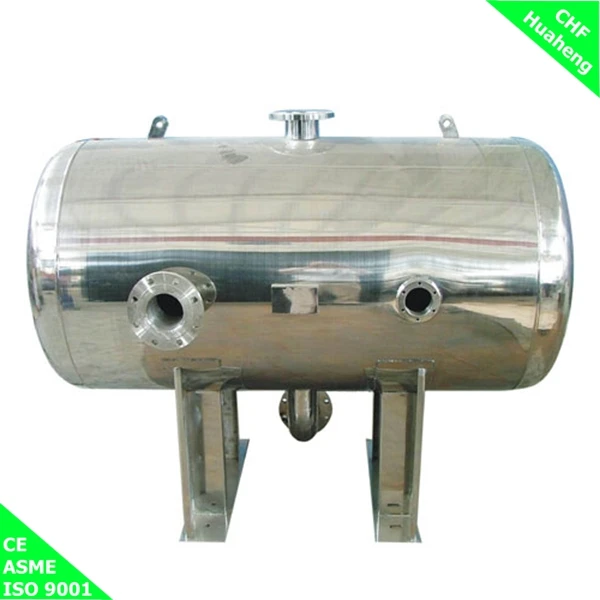 stainless steel water tank storage tank horizontal type
