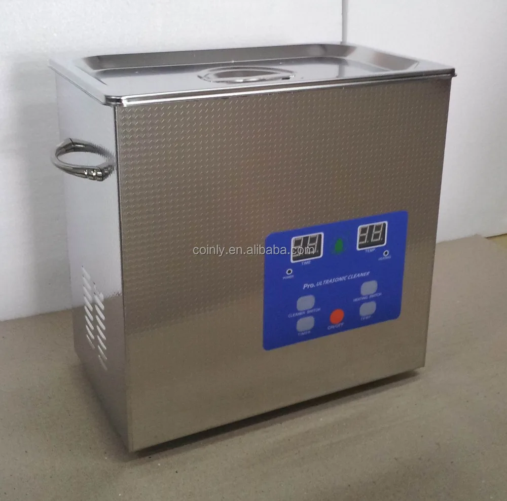 
Professional Digital Heated Ultrasonic Jewelry Cleaner with timer CE, RoHs 