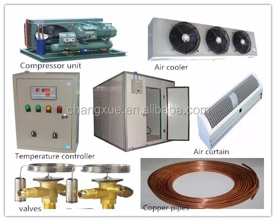 коммерческих холодильных холодная комната хранения овощей,