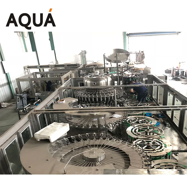 Integrated lemonade/orange fruit juice bottling plant/filling machine/production line