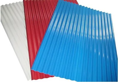 easy installation plastic roof sheet/shining color pvc roof tile/matt surface pvc roof tile