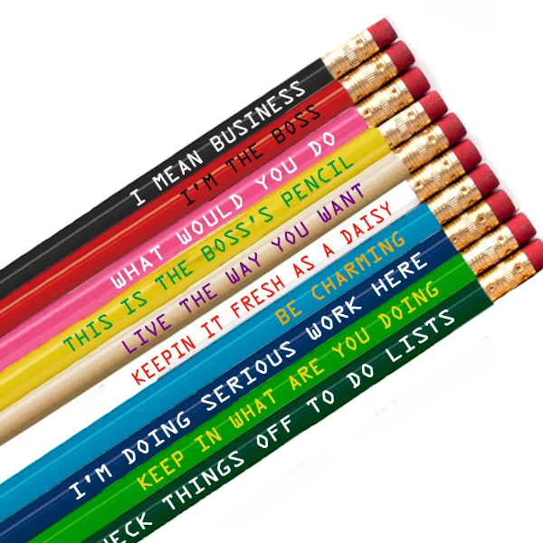 
Low MOQ Round Custom LOGO HB Lead Pecils Supplies Wooden Pencil in Bulk 
