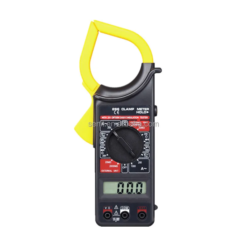 
Digital Multimeter Electronic Tester AC/DC CLAMP Meter 266 