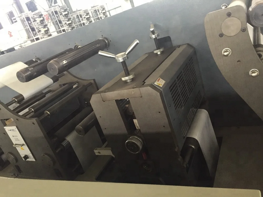 ZM-320 Printed Label intermittent die cutting machine/ /label sheet and converting machine / label finish line
