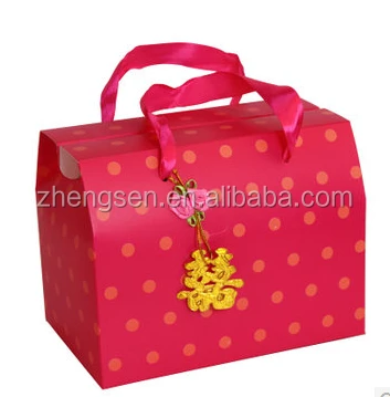 2014 hot new wedding door gift box made in china