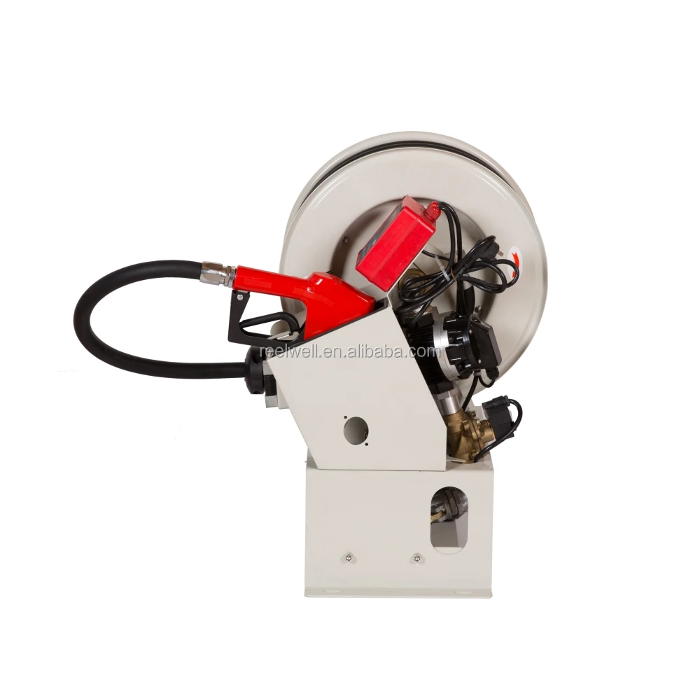 New Design Fuel Dispenser with Hose Reel set, Diesel Delivery Dispenser