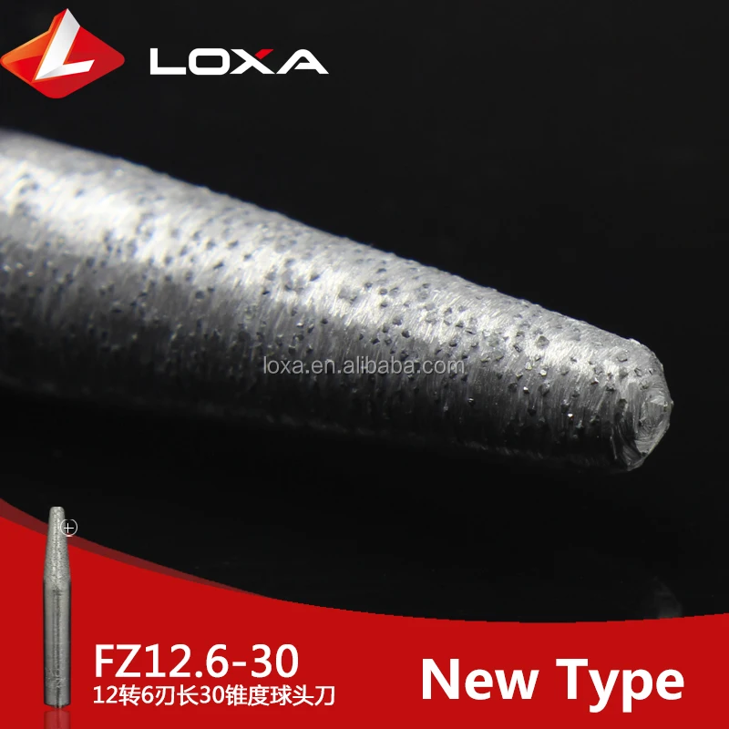 LOXA Sintered CNC Stone Carving Bits Sharp Wear-resistant Type Engraved Granite Diamond Metal Powder Engraving Machine Tool