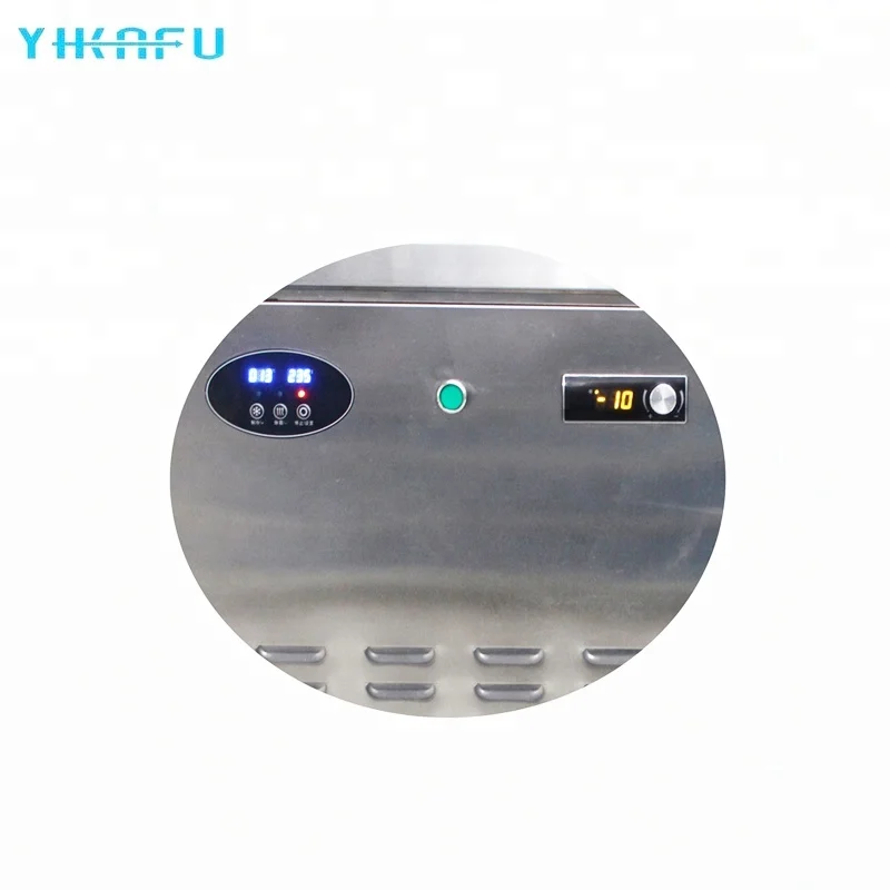 China supplier  commercial ice roll cream machine with freezer