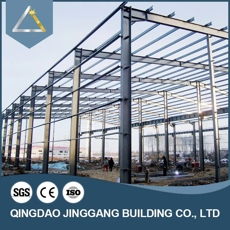 Design Drawing Low Cost of Gas Station Canopy Steel Structure Building Customized Light Steel Structure House Q235 Q345B Autocad