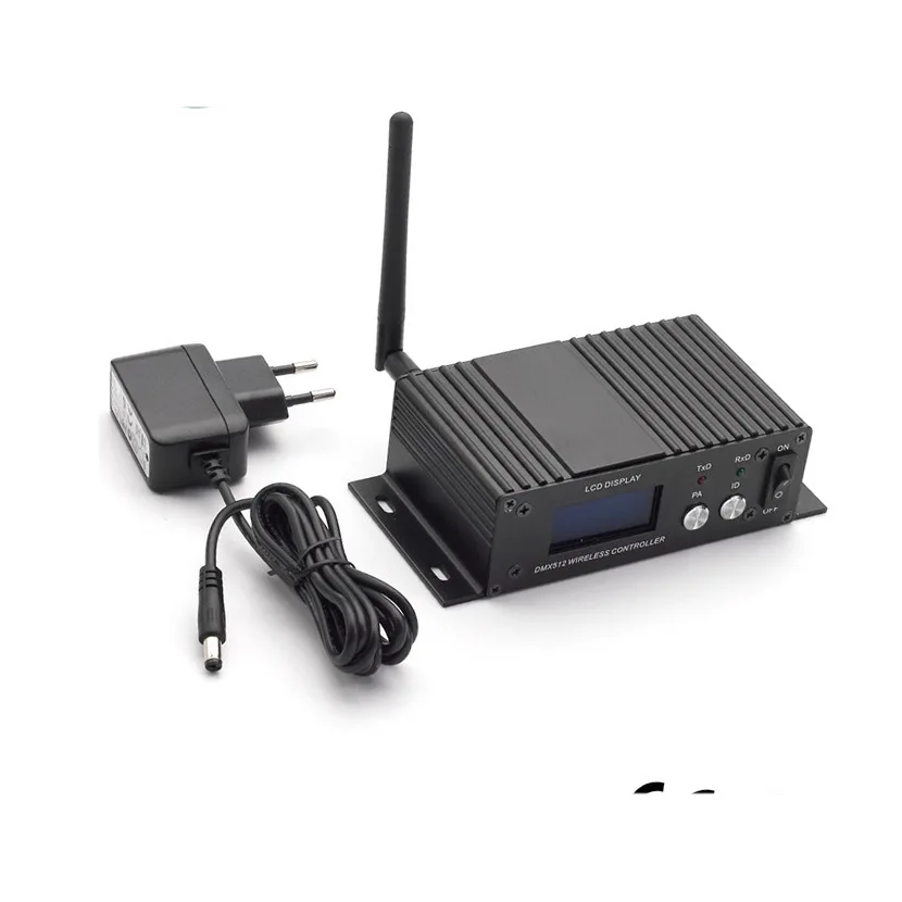 DMX 512 2.4G 400M wireless xlr transmitter receiver