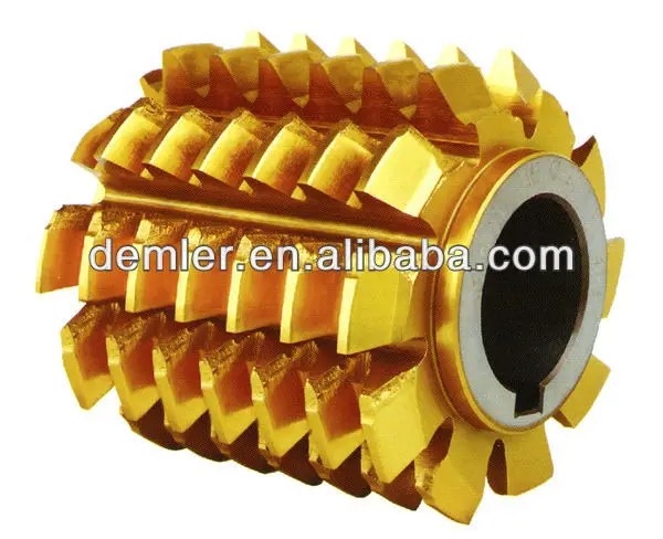 
M1- M12 chamfering hob class A PA20 dgree HSS M2/M35 with TIN coating 