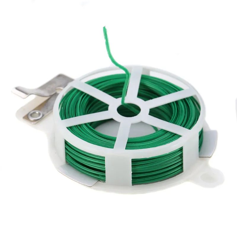 Plastic twist tie with cutter